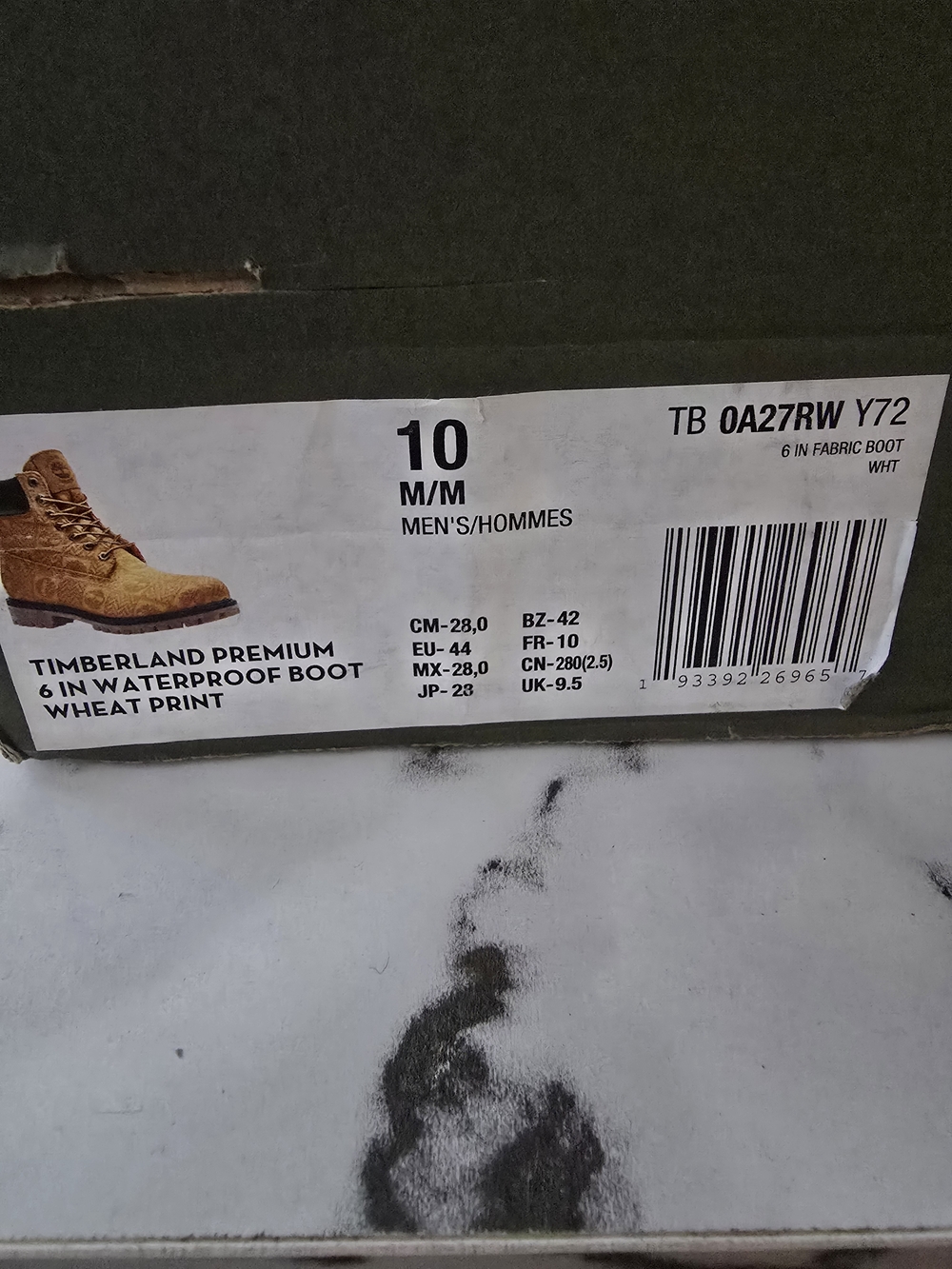Timberland Wheat Patterned Boots - Picture 3 of 6